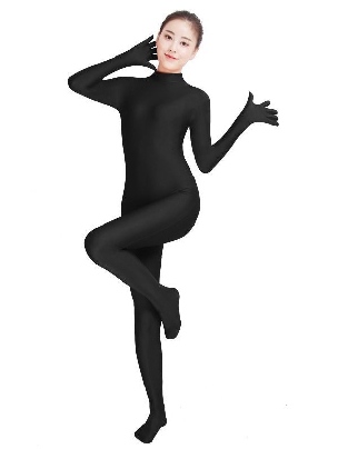 Women Solid Color Tights Lycra Spandex Zentai Suit Catsuit Second-skin Costume